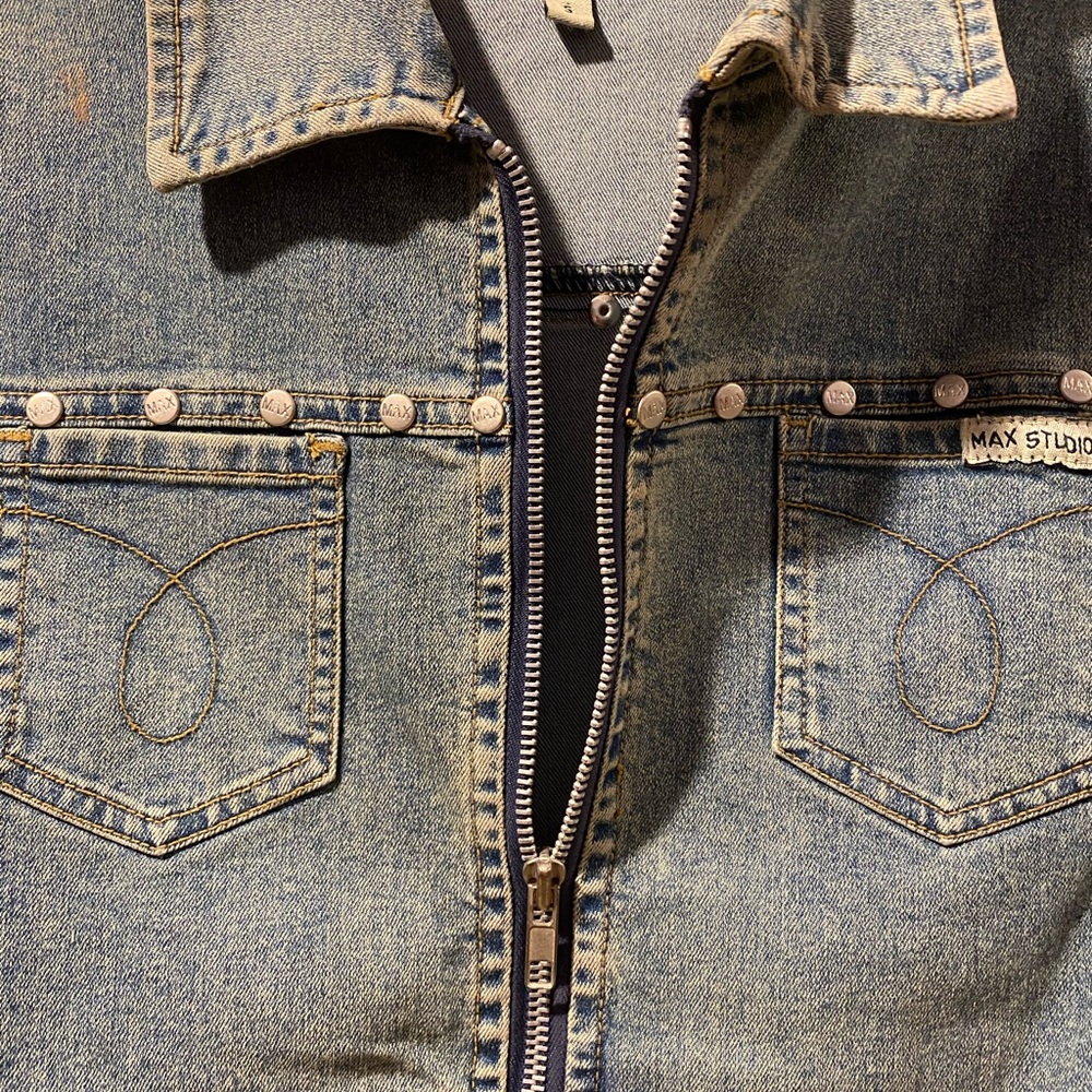 Max Studio Jean Jacket! - Picture 3 of 4